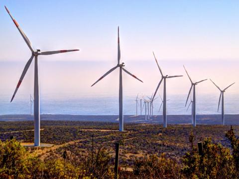 wind turbines